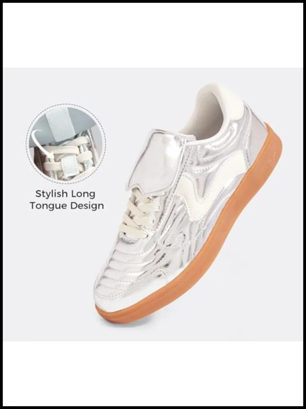 Retro Women's Suede PU Fashion Sneakers Lace-Up Low Top Casual Walking